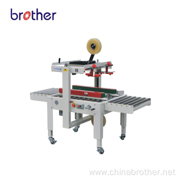 Semi-automatic Carton Sealer,Top and Bottom Belt Driving